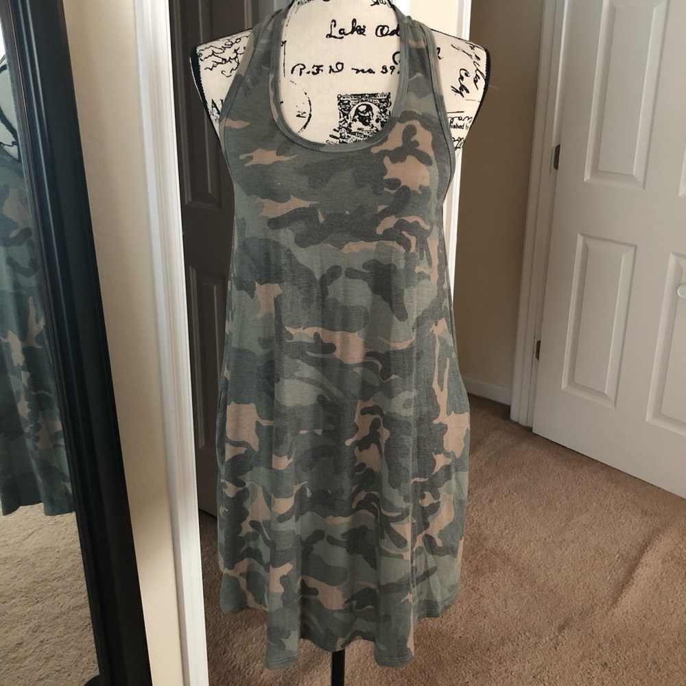 Camo Swing Dress S